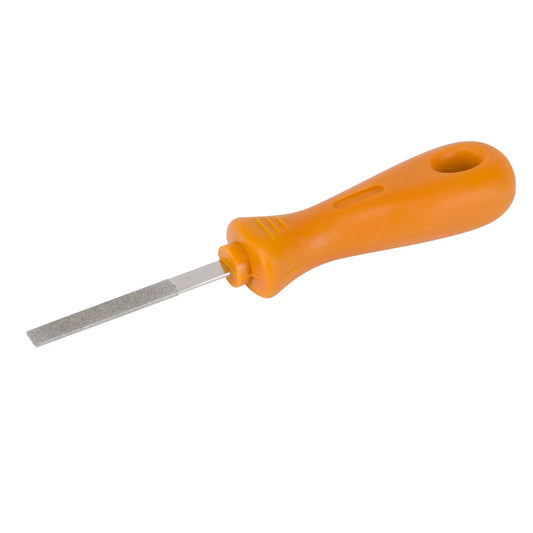 Diamond sharpening screwdriver