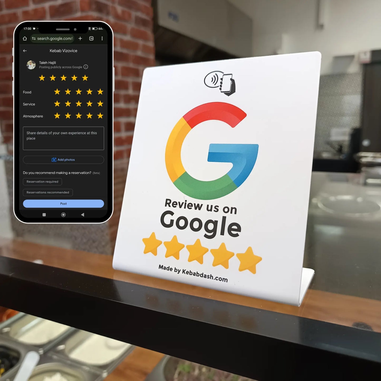 NFC Google Yorum Kartı