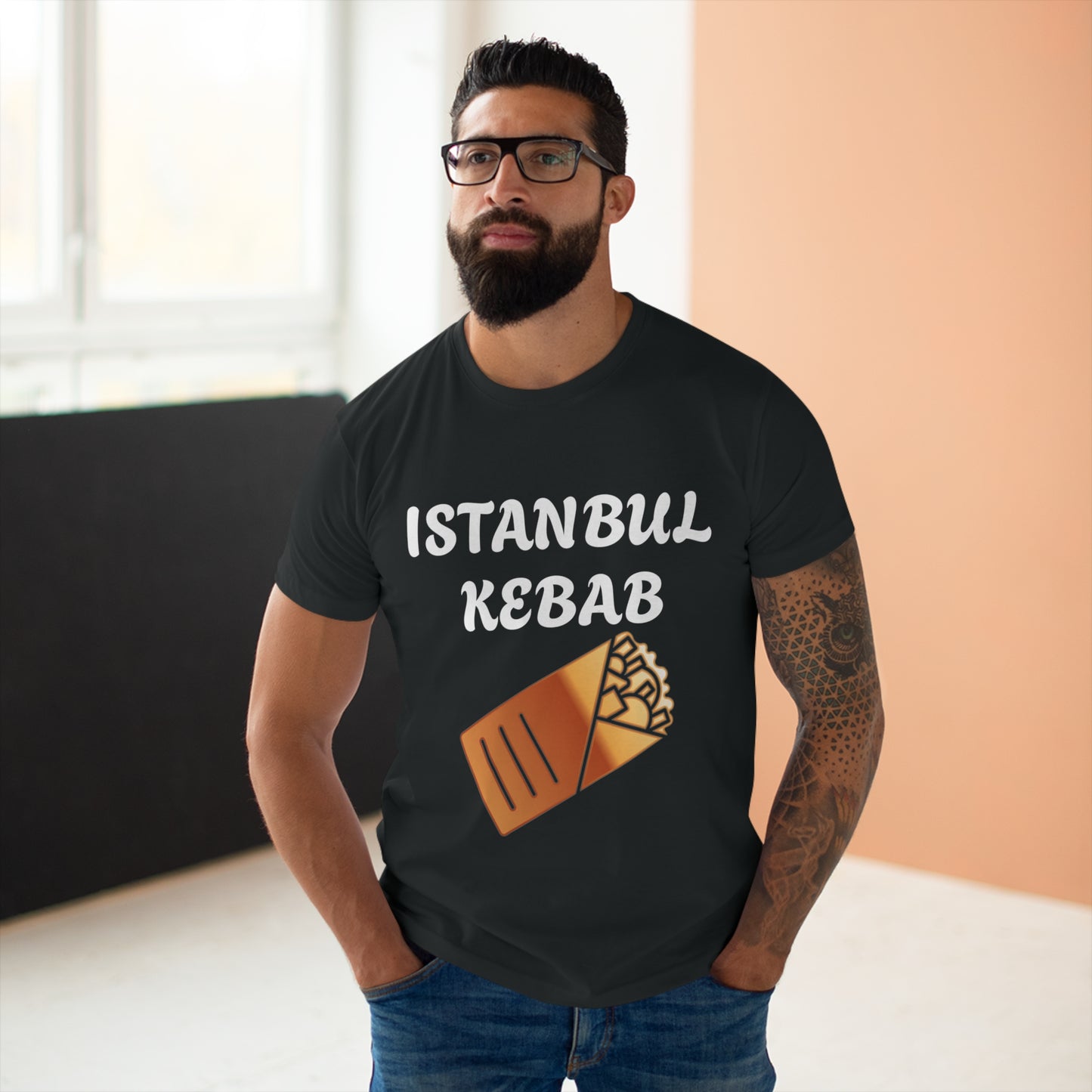 Erkek Tişörtü, %100 Pamuk - Özel Tasarım