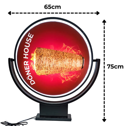 360° Rotating Outdoor Advertising Sign
