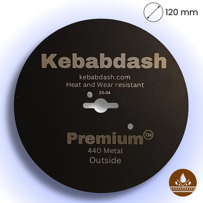 120mm Teflon Coated Tandir / Jet Knives