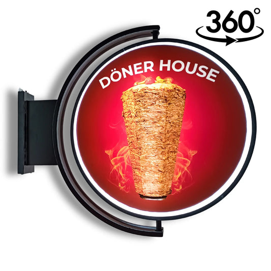 360° Rotating Outdoor Advertising Sign