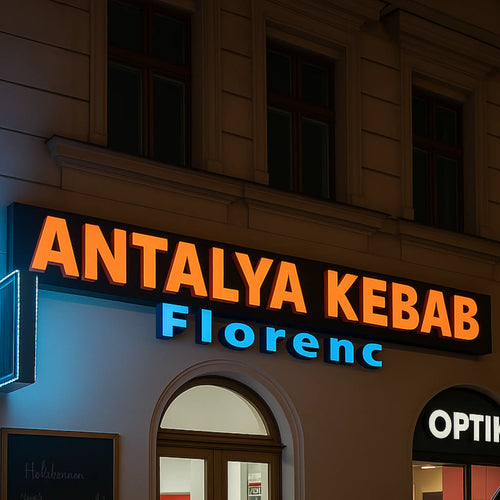 3D LED Tabela – Dış Mekan İçin Özel Tasarım