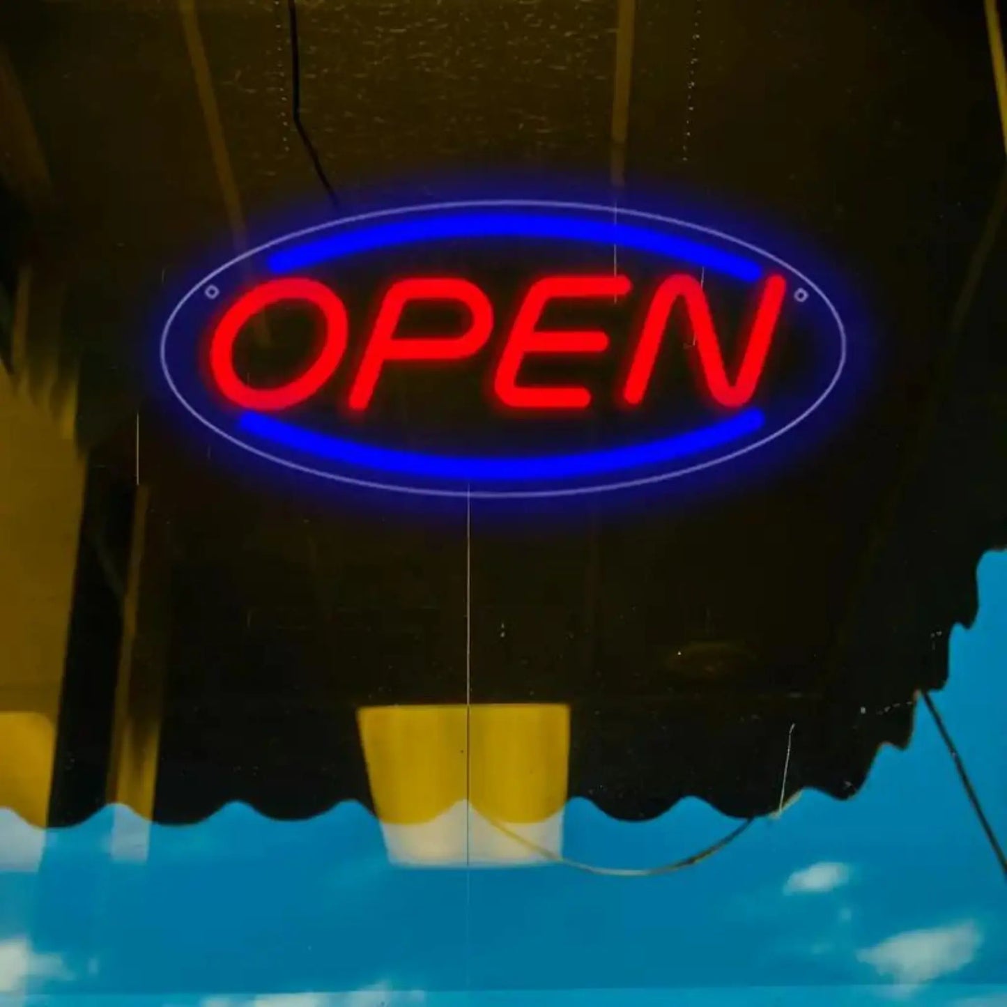 Open - Neon Tabela