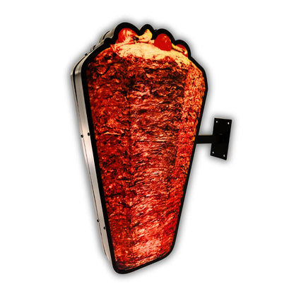 LED Işıklı Döner Tabela - 75cm
