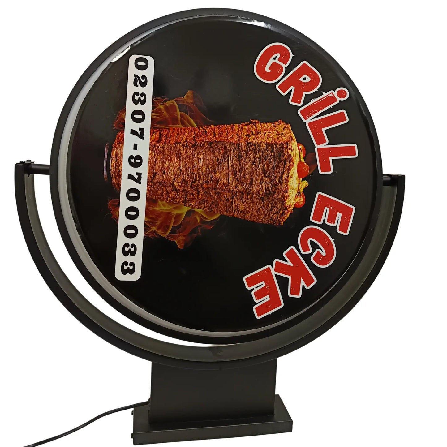 360° Rotating Outdoor Advertising Sign