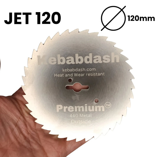 Jet bıçakları - 120mm dişli