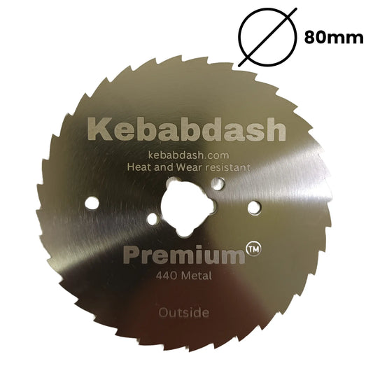 Potis knife 80mm - Toothed A+