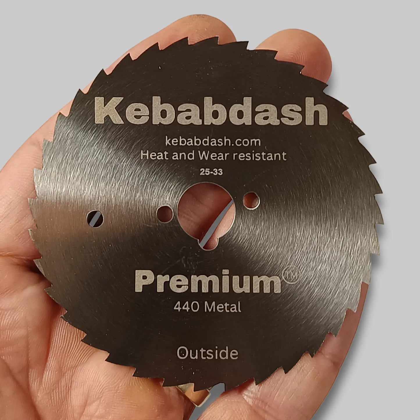 Ceylan - 80mm blades with teeth A+